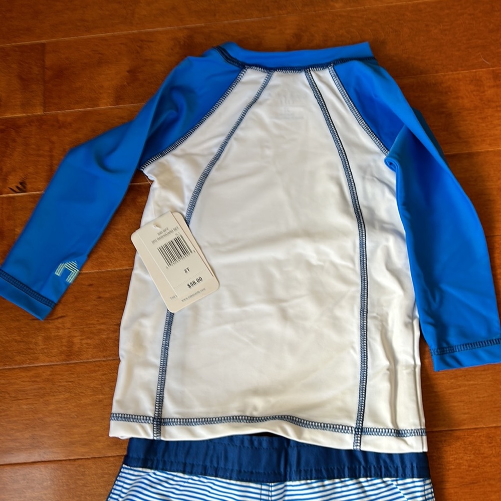 NWT CABANA LIFE BOYS 2PC RASHGUARD SET SIZE 2T - Picture 7 of 7